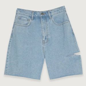 NWT Oak+Fort High Waist Denim Shorts